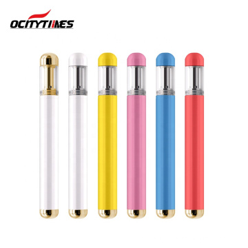 Hot automatic Ocitytimes ceramic coil vape pen cbd rechargeable O5 electric cigarette